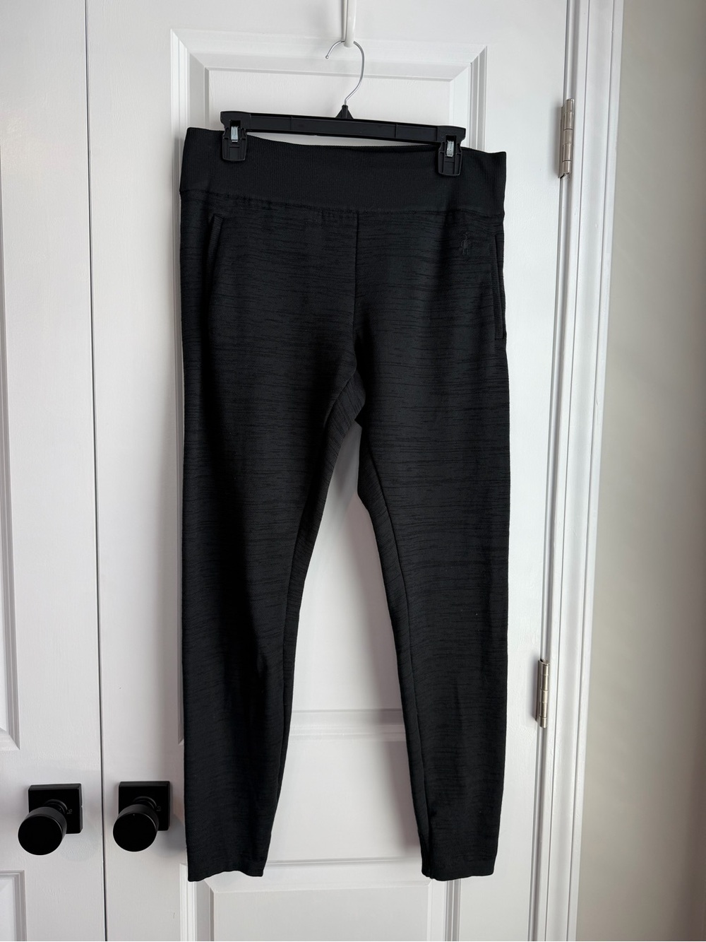 Smartwool Women’s Intraknit Hybrid Fiber Pants Black Gray Size Small